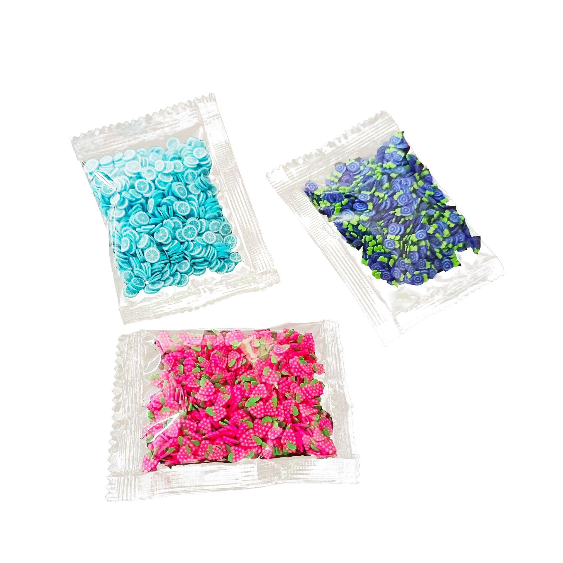 装饰品材料软陶片西瓜草莓切片材料包软陶配饰仿真水果点缀贴片