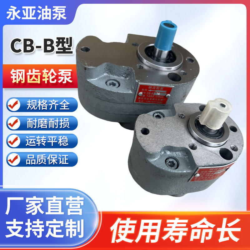 CB-B10/B4/B6F/B2.5/B16/B20/B25/B32/B50/B63/B100/B125钢齿轮泵