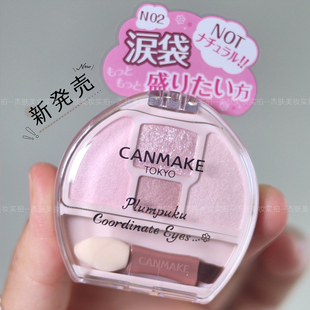 N02 现货保税日本本土Canmake卧蚕盘井田砍妹下至泪袋提亮 N01