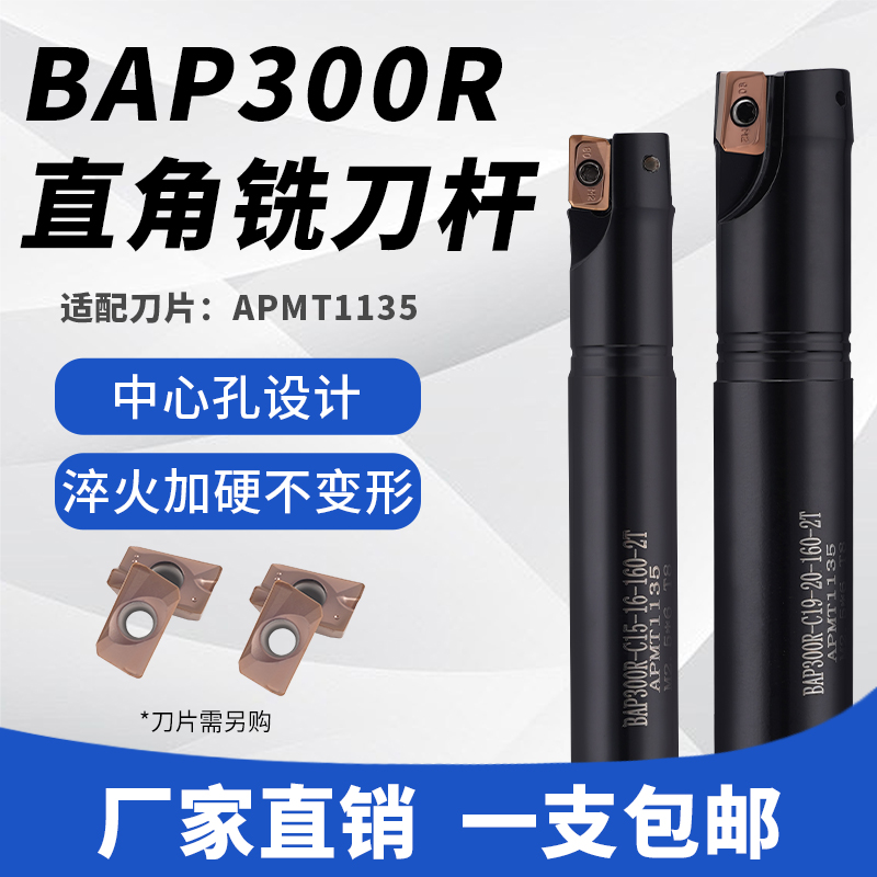 BAP300R抗震开粗直角铣刀杆