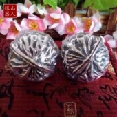 纯银核桃手把件文玩足银999把玩件盘养生古玩收藏摆件送长辈礼物