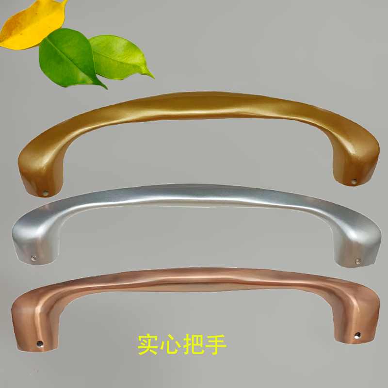 铝合金推拉门把手玻璃移门枪金色大拉手欧式现代简约明装通用型