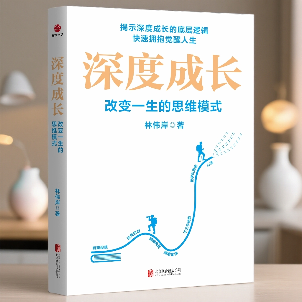正版《深度成长:改变一生的思维模式》伟岸著提示深度成长的底层逻辑拥抱觉醒人生书籍林