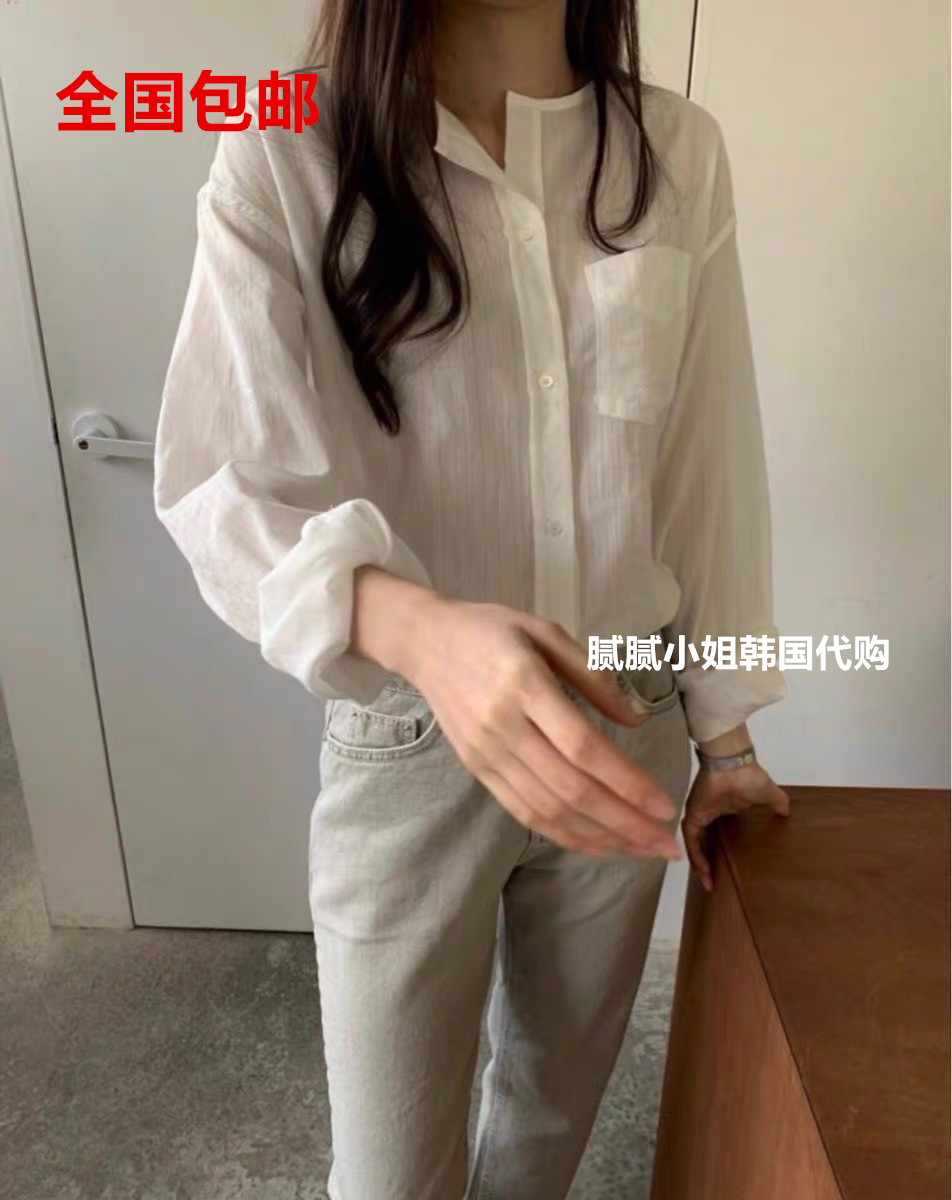 自留 推荐！韩国 设计师款 Vegetable 款 棉质 衬衫