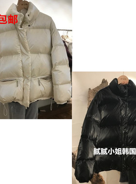 OF NOTE韩国东大门代购 棉服亮面羽绒服