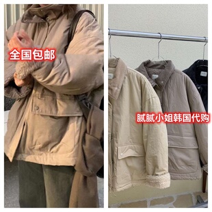 MATILDA 韩国东大门代购加绒工装棉服外套