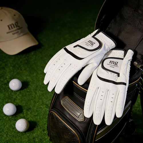 韩国小羊皮男士女款情侣款进口双手专业打高尔夫球女golf glove
