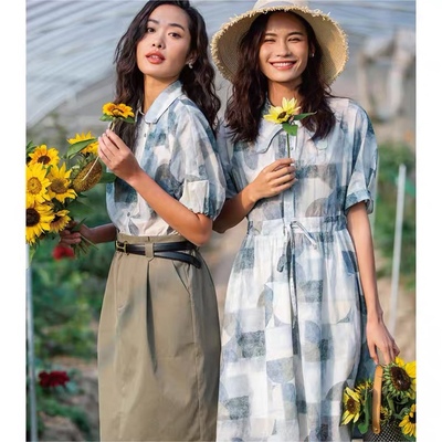 当天发货女装品牌连衣裙羽绒服