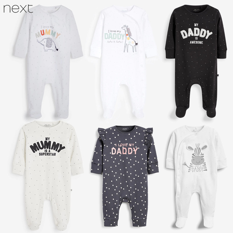 现货英国Next婴儿春秋连体衣可爱卡通宝宝爬服新生儿纯棉连身衣,童装/婴儿装/亲子装,连身衣/爬服/哈衣,淘宝优惠券,粉丝福利购,淘宝优惠卷