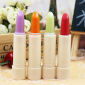 恒芳水果防水不脱色变色唇膏持久不脱掉色咬唇口红 滋润唇膏 保湿