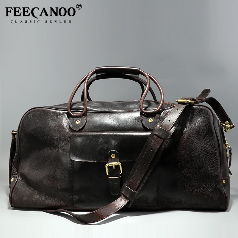 高端定制复古手提包商务真皮