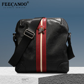 复古斜挎包男式 差包植鞣皮男包休闲背包包 包邮 单肩包韩版 真皮通勤