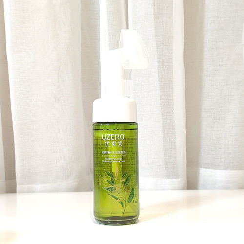 优资莱绿茶籽补水洁面泡泡160ml