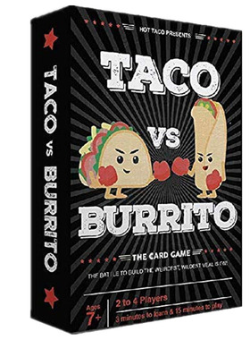 Taco vs Burrito 塔可 汉堡 全英文卡牌游戏
