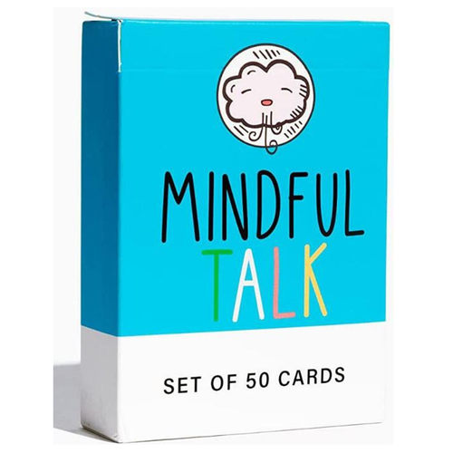 Mindful talk充满智慧的谈话全英文儿童卡牌游戏家庭聚会休闲卡牌