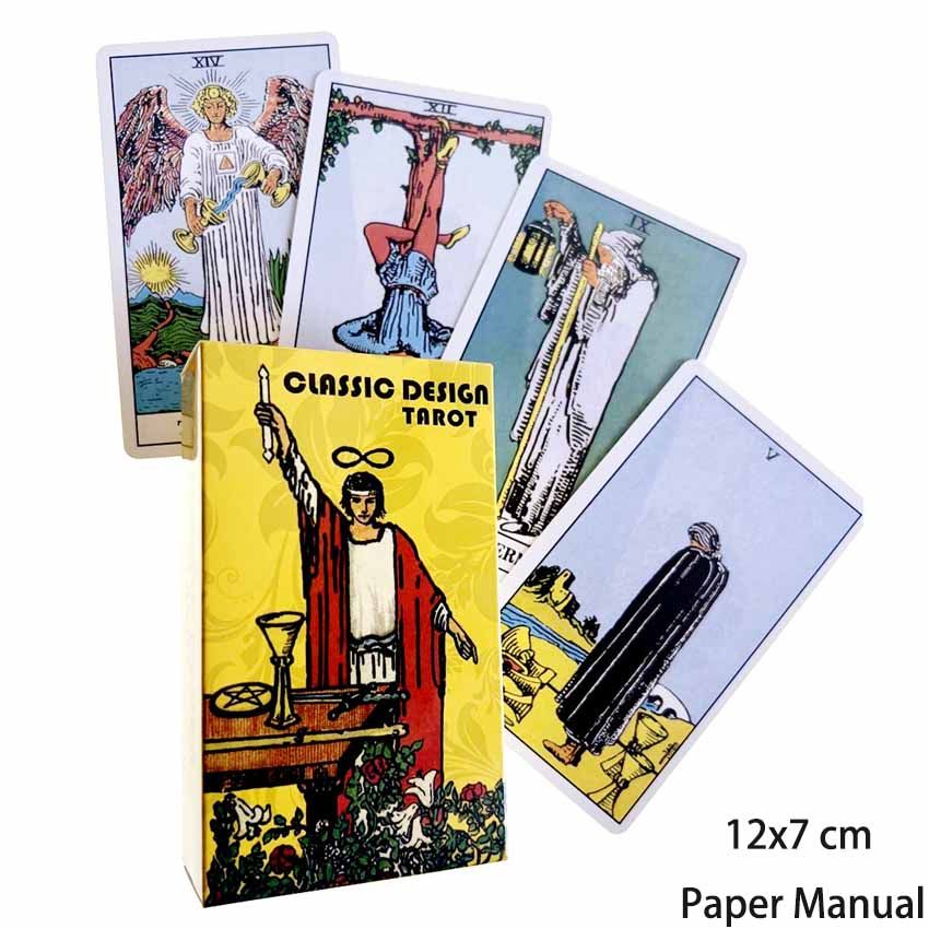 12x7 waite tarot deck 经典维特 英文塔罗牌桌游卡牌游戏