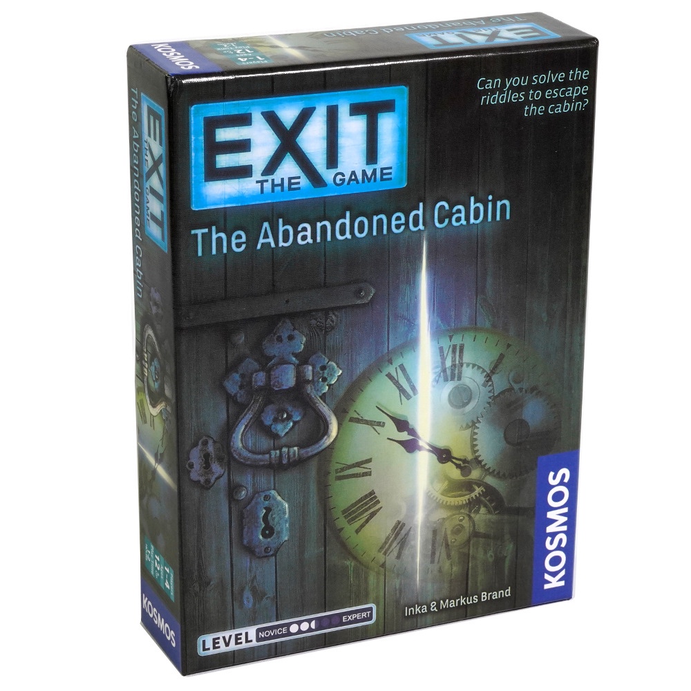 英文Exit: The Abandoned Cabin 密室逃生遗弃的小屋桌游卡牌游戏