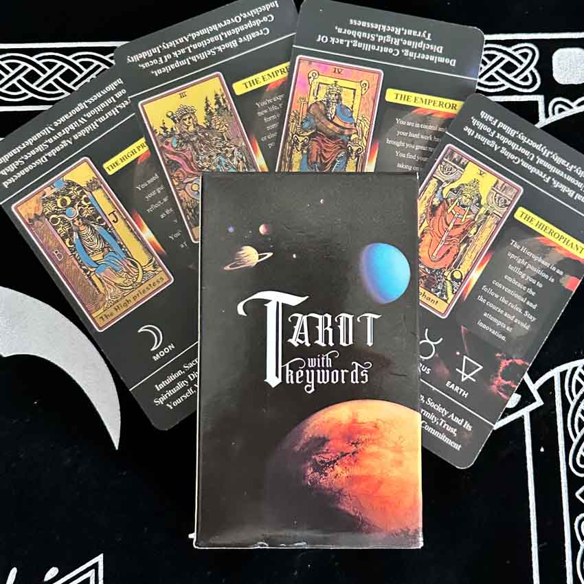 Waite Tarot Card星球维特塔罗牌英文初学者卡牌游戏 模玩/动漫/周边/娃圈三坑/桌游 桌游卡牌 原图主图