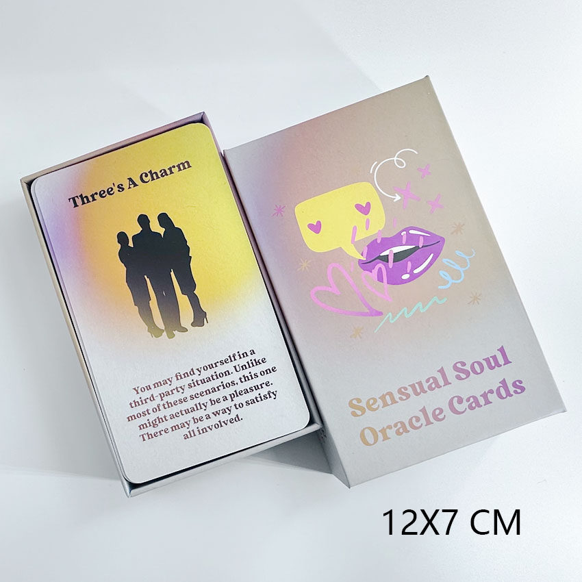 天地盖矢量爱情神谕Sensual Soul Oracle Cards12X7英文卡牌游戏