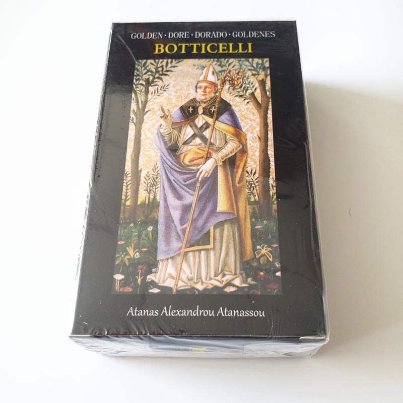 黄金波提切利Golden Botticelli Tarot  Manual Card Game英塔罗