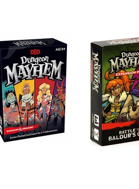 混乱地下城反人类游戏Dungeon Mayhem英文桌游