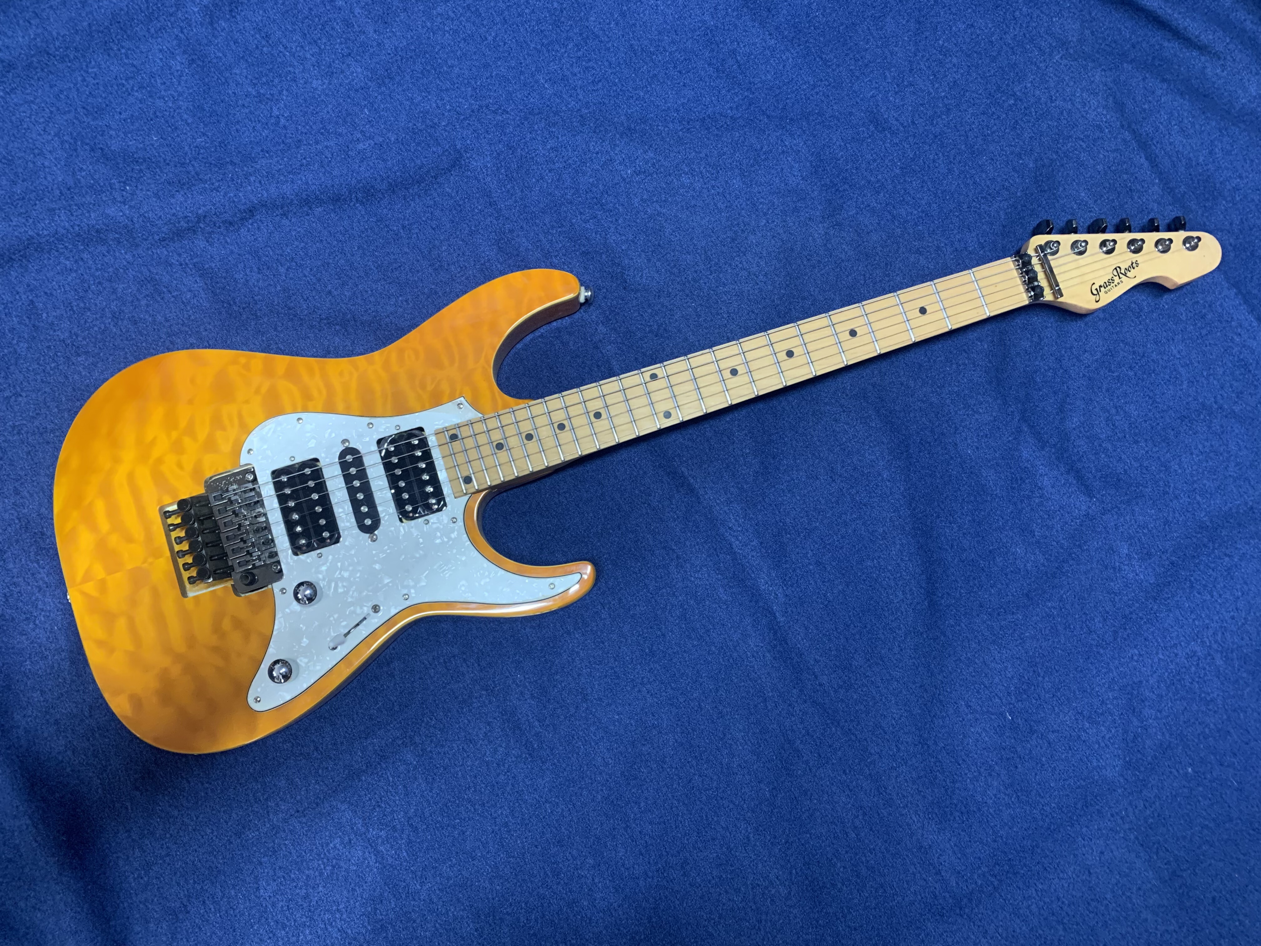 日本esp旗下草根系列 grassroots 双摇电吉他 日系内销系列