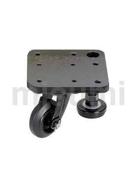 CAZL75-R U M Z CAL75 板一体形脚轮