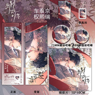 无根之树二次元车泰京权熙瑞周边吧唧小卡镭射票明信片套装爆款