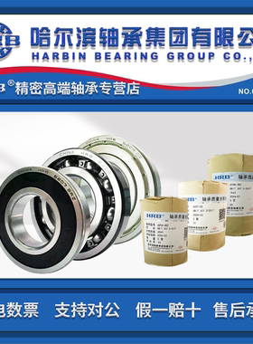 HRB哈尔滨轴承 6206 6207 6208 6209 6210 6211rz zz深沟球双密封