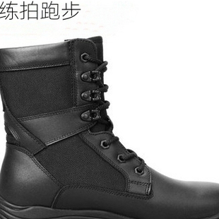 新式作战靴男透气减震春秋特种兵超轻轻型加绒武作战靴高帮