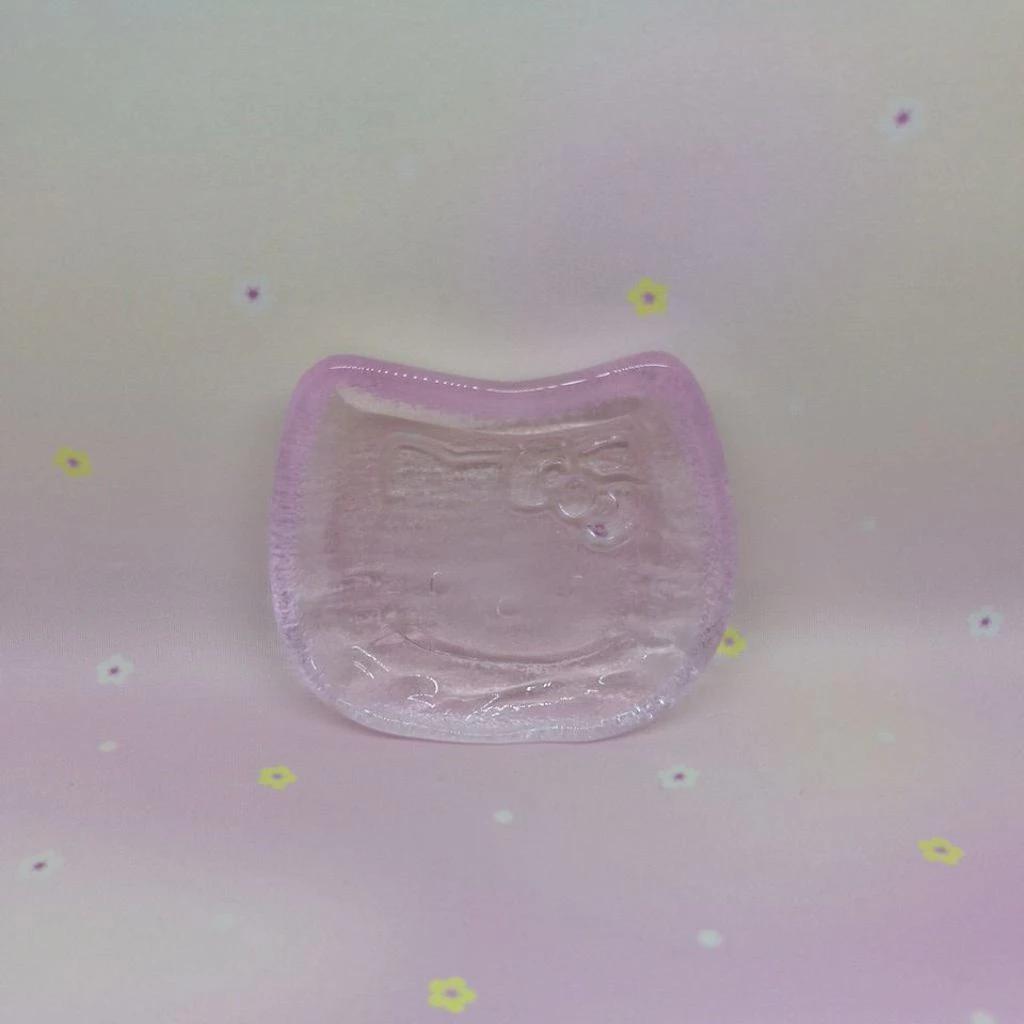 hello kitty 玻璃造型小砵 10*8.5cm没原盒