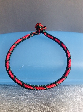 补木补火手链 手工编织  金刚结细款
