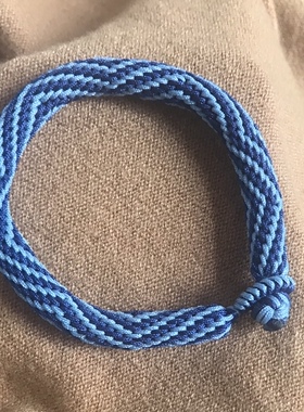 九眼不灭长寿金刚绳 藏蓝 湖蓝 健康