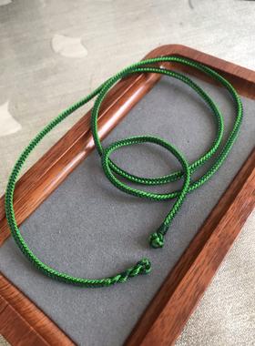 腰链 翠绿色 四平八稳 手工编织