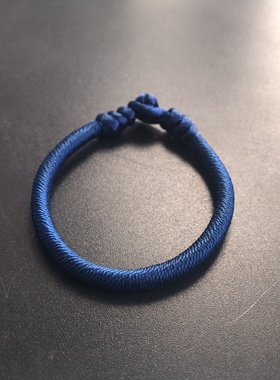 五行补水手链 金刚结 纽扣结