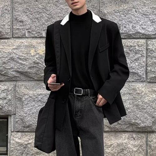 秋季新款复古高级感休闲西服