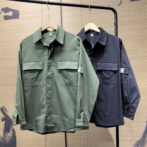 休闲百搭机能工装衬衫薄外套