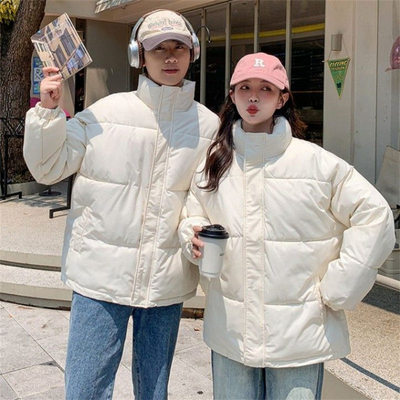 港风情侣休闲棉服面包服棉衣