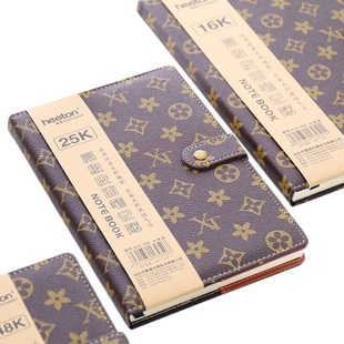 喜通复古记事本 B5带扣笔记本A5皮面商务记事本A6学生日记本定制