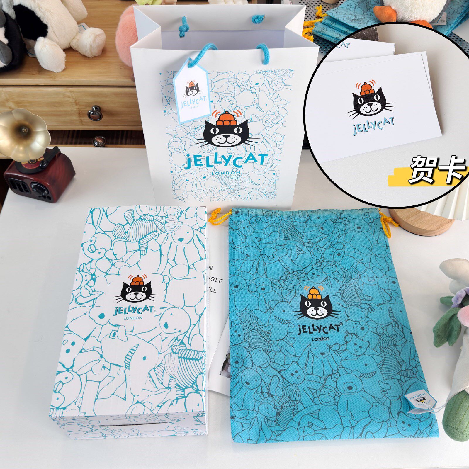 jellycat防尘袋束口袋礼品袋图片