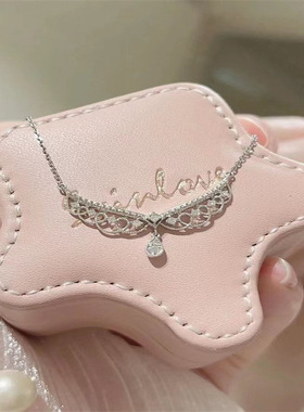 法国Chrry Koop烟花城堡蕾丝项链女小众设计高级感温柔仙气甜美