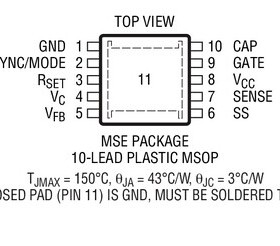 原装  LTC3824IMSE LTC3824HMSE LTC3824MPMSE LTC3824 LTCGZ