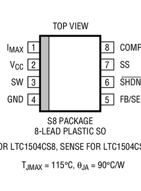 原装  LTC1504CS8-3.3 LTC1504IS8-3.3 LTC1504-3.3 SOP8现货