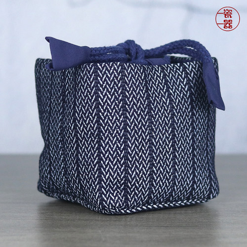 中式茶具收纳包小号单杯布袋单壶
