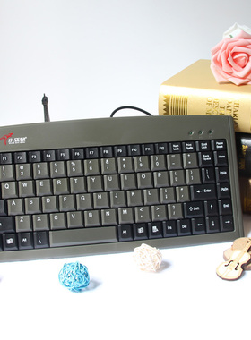 小袋鼠DS-3000 数控工控 88键小键盘 笔记本 PS/2 USB口 迷你键盘