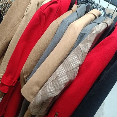 不退货特价清仓高端出口韩国原单双面手缝长款女羊绒大衣handmade