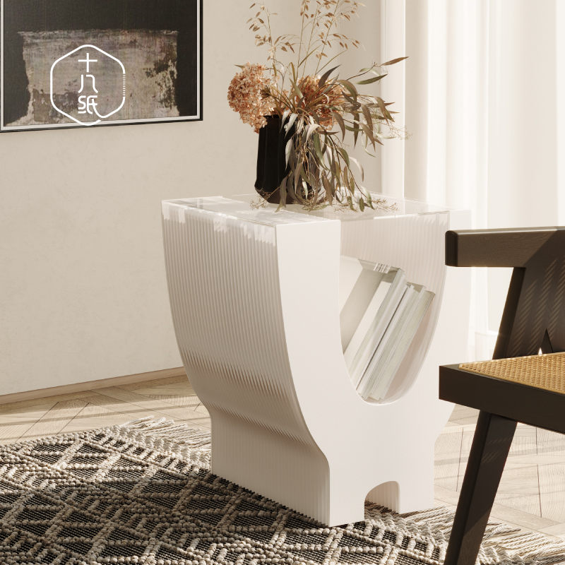 十八纸现代简约便携移动角几边几