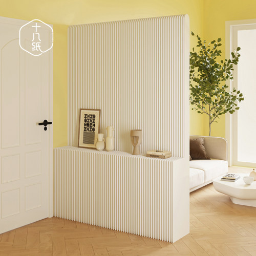 十八纸屏风隔断置物架围栏