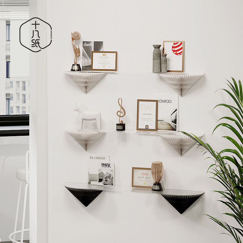 十八纸墙上置物架免打孔搁板架壁挂墙面装饰置物板墙隔板挡板书架,住宅家具,搁板/置物架/家用陈列架,淘宝优惠券,粉丝福利购,淘宝优惠卷