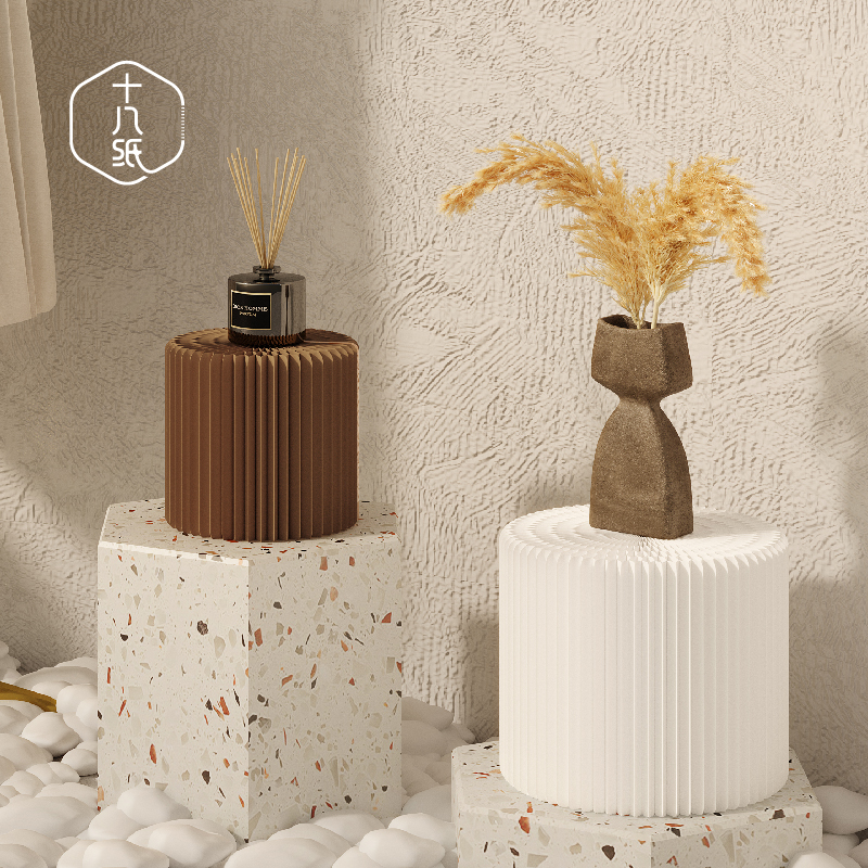 十八纸圆形小摆件台面展示架